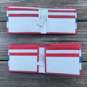 Men Cardholder Lot of 2 Wallet Genuine Leather Han